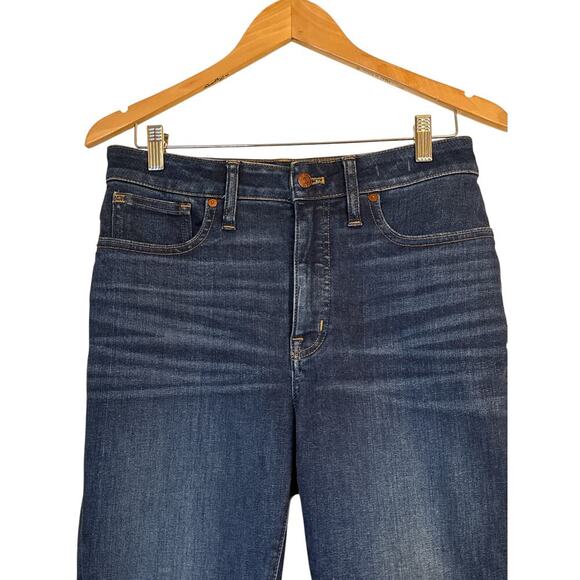 Madewell Women's Curvy High-Rise Skinny Jeans High Waisted Denim Size 29 Blue - Picture 7 of 12